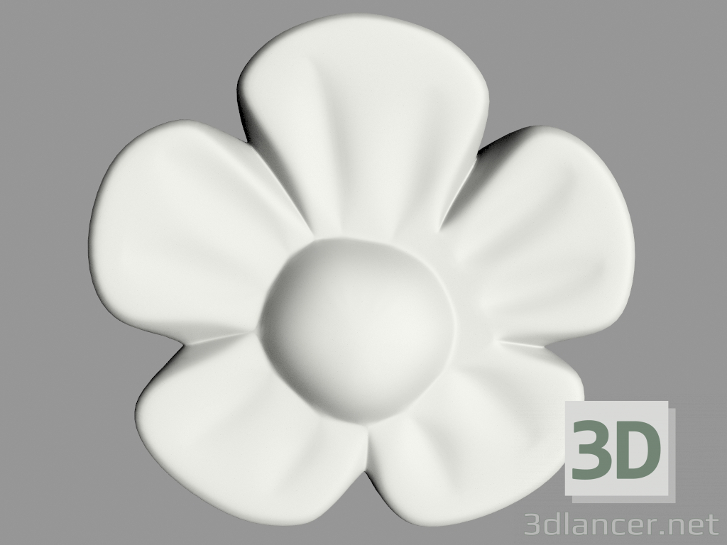 3D Modell Wanddekor (Ф134) - Vorschau