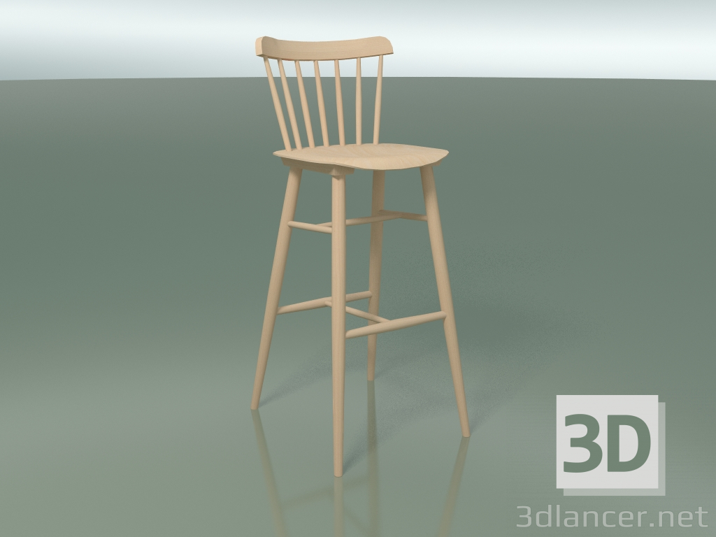 3D modeli Bar sandalyesi Ironica (311-115) - önizleme