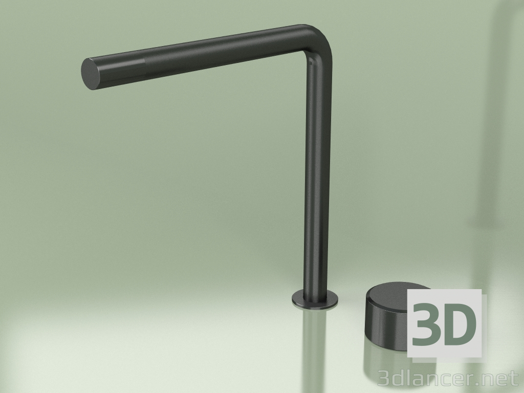 3D modeli 2 delikli hidro-progresif karıştırıcı, döner ağızlı Y 259 mm (16 32, AÇIK) - önizleme