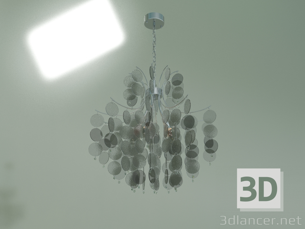 3d model Pendant chandelier Bolla 335-5 Smart - preview