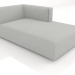 3d model Chaise longue (XL) 83x175 with an armrest on the right - preview