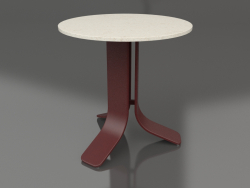 कॉफ़ी टेबल Ø50 (वाइन रेड, डेकटन डेने)