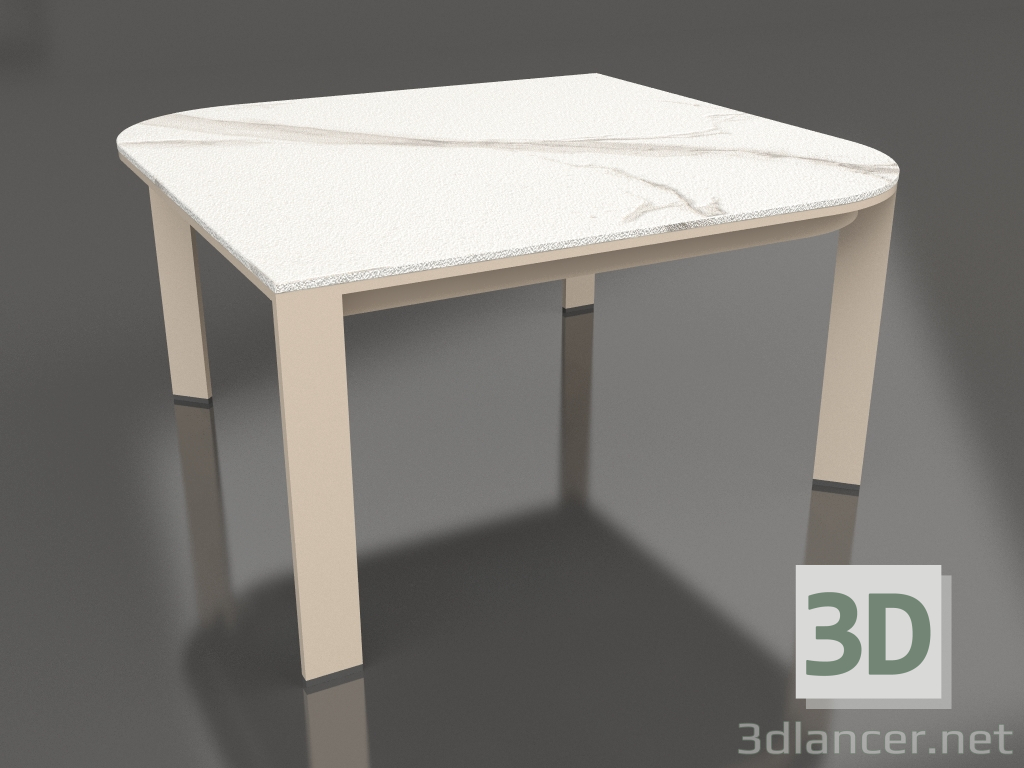 3D Modell Couchtisch 70 (Sand) - Vorschau