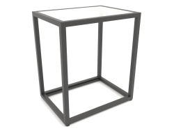 Mesa de centro rectangular (VIDRIO, 40X30X44)