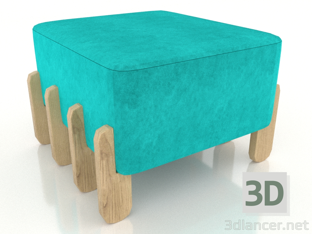 3d model Pouf CRAB (option 6) - preview