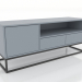 3d model TV stand 1200x380 mm (RAL 7001) - preview