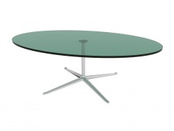 Ovale tavolo superiore Tavolo x 400 h x 1300 x 700