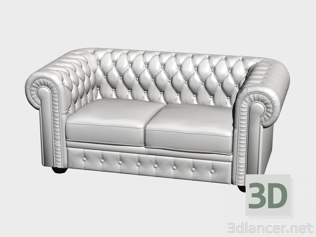 3D Modell Chester Sofa (178) - Vorschau