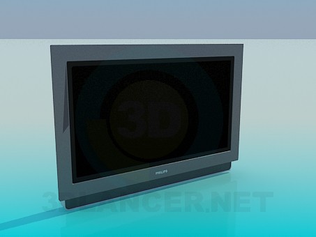 3d model LCD Philips - preview 3d model LCD Philips - preview
