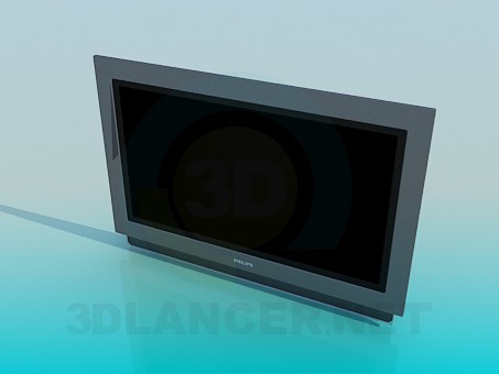 3d model LCD Philips - preview 3d model LCD Philips - preview