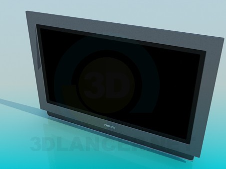 3d model LCD Philips - preview 3d model LCD Philips - preview