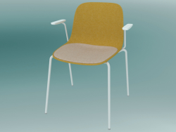 Stuhl mit Armlehnen SEELA (S316 mit Polsterung)