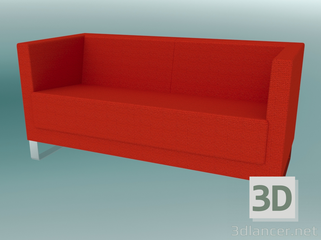3 डी मॉडल सोफा 2.5 सीटर, कंसोल पर (VL2.5 V) - पूर्वावलोकन