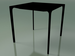 Tavolo quadrato 0800 (H 74 - 79x79 cm, laminato Fenix F02, V39)