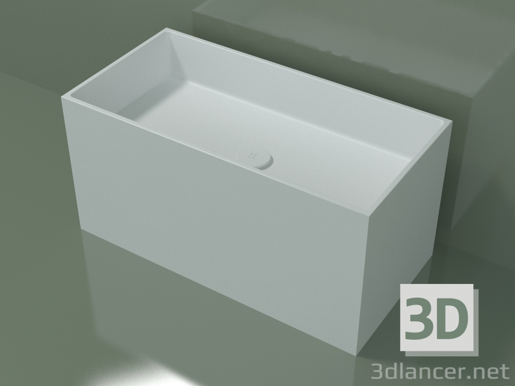 modello 3D Lavabo da appoggio (01UN42101, Glacier White C01, L 72, P 36, H 36 cm) - anteprima
