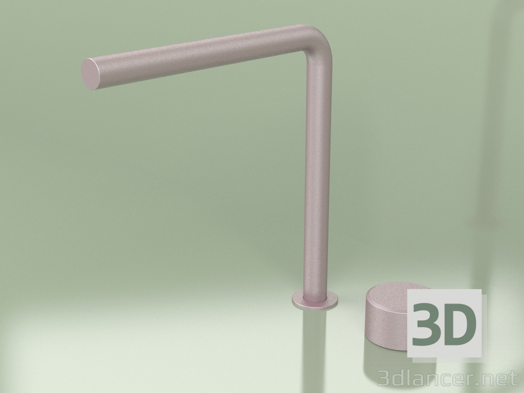 modello 3D Miscelatore idroprogressivo due fori bocca girevole H 259 mm (16 32, OR) - anteprima
