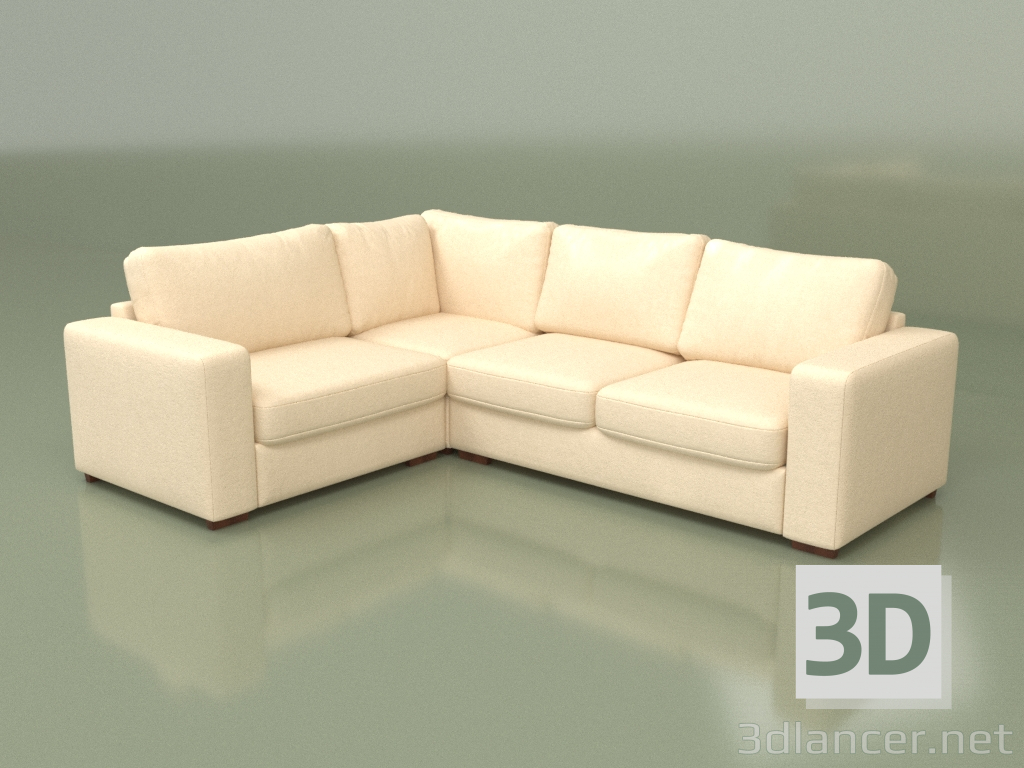 3D modeli Köşe kanepe Morti (UM, Salon 1) - önizleme