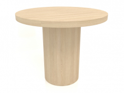 Dining table DT 011 (D=900x750, wood white)
