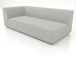 Corner sofa module (XL) 193 extended left