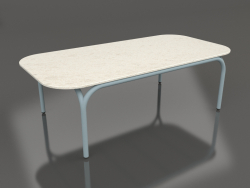 Кофейный стол (Blue grey, DEKTON Danae)
