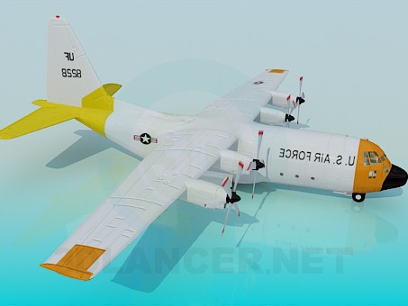 3d model Hercules military aircraft | 921 | 3dlancer.net