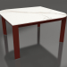 3 डी मॉडल कॉफ़ी टेबल 70 (वाइन रेड) - पूर्वावलोकन