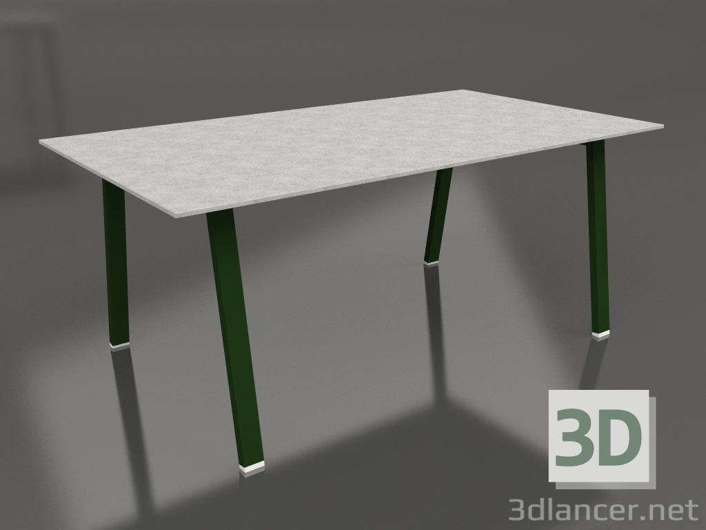 modello 3D Tavolo da pranzo 180 (Verde bottiglia, DEKTON) - anteprima