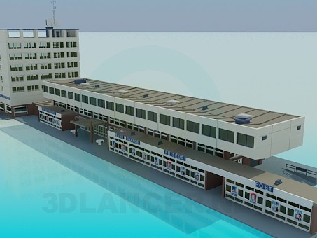 modelo 3D Edificio - escuchar modelo 3D Edificio - escuchar