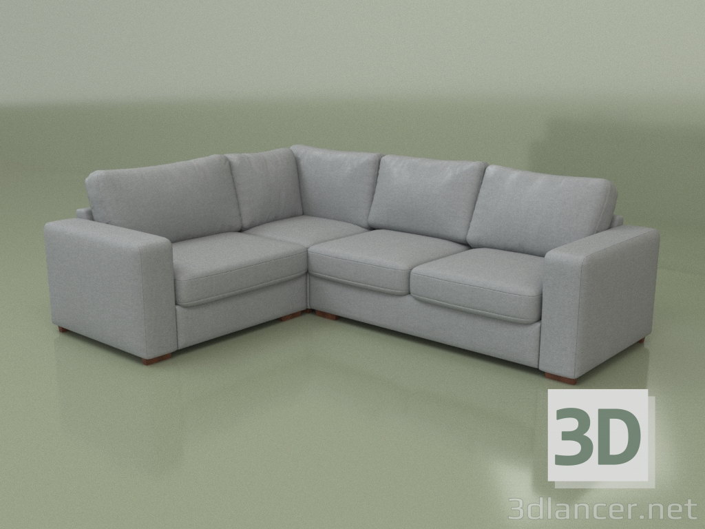 modello 3D Divano angolare Morti (UM, Lounge 13) - anteprima