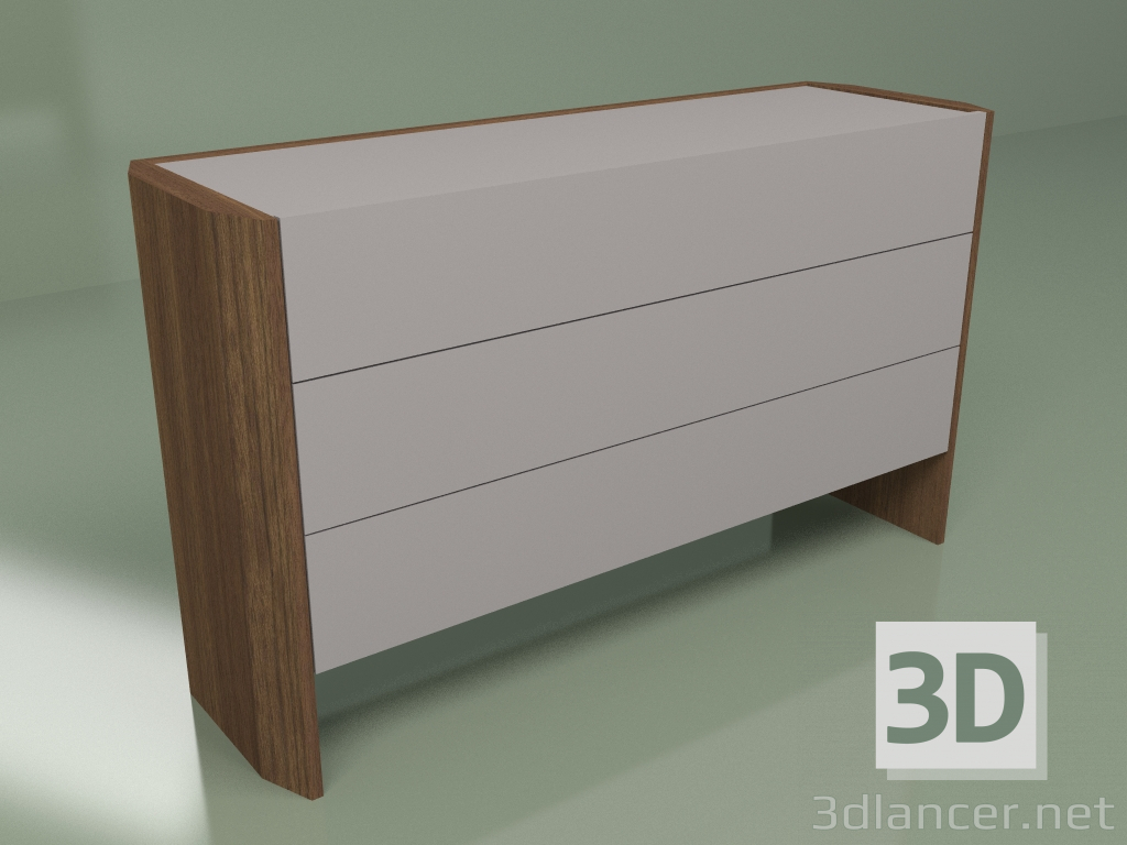 3d model Chest of drawers Avola - preview