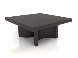 Coffee table JT (800x800x350, wood brown)