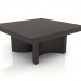 3 डी मॉडल कॉफी टेबल जेटी (800x800x350, लकड़ी का भूरा) - पूर्वावलोकन