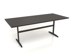 Dining table DT 12 (2000x900x750, wood brown dark)