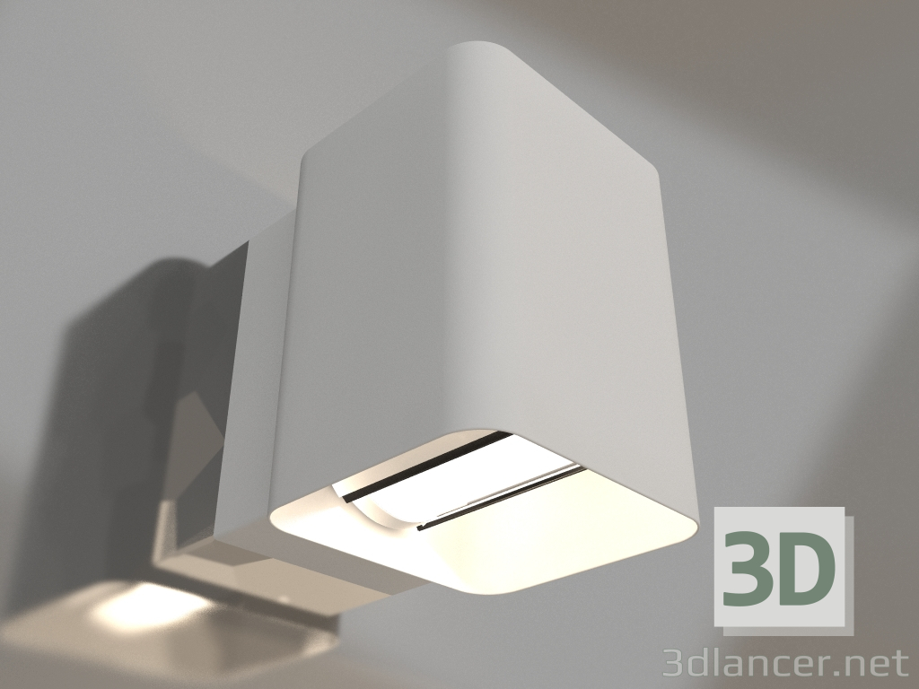 modello 3D Lampada LGD-Wall-Vario-J2WH-12W Bianco Caldo - anteprima