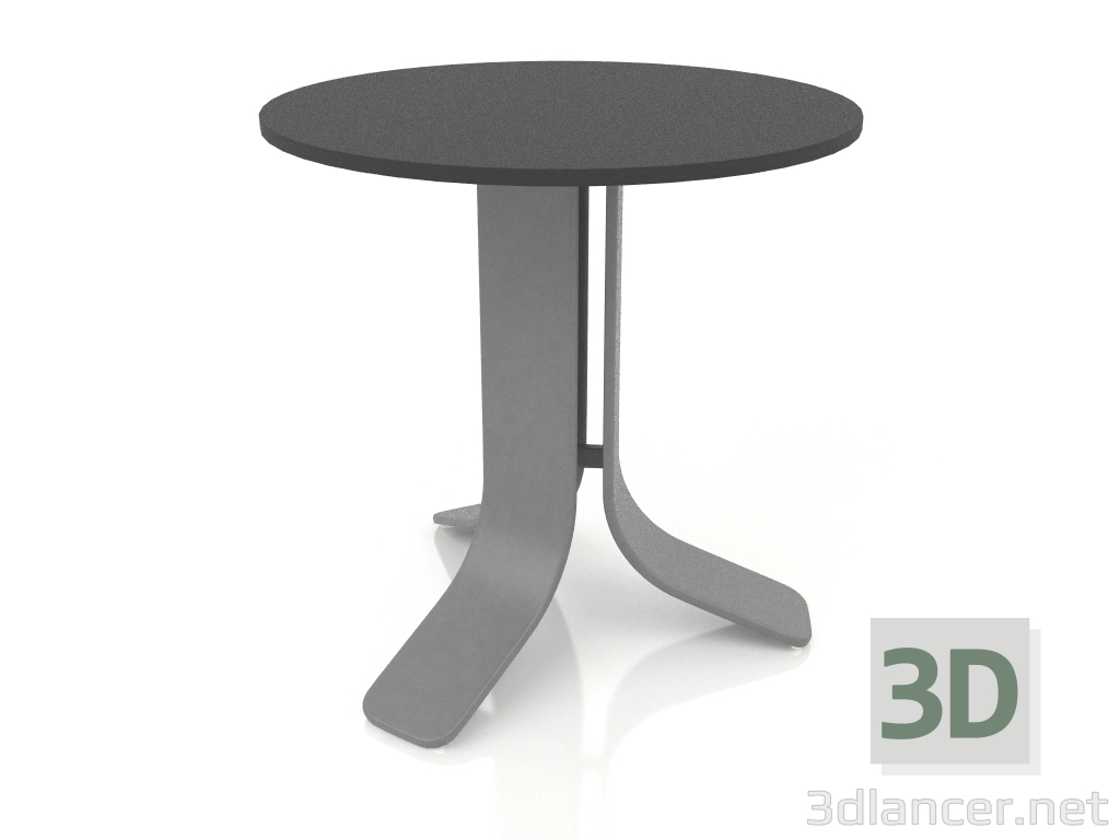 modèle 3D Table basse Ø50 (Anthracite, DEKTON Domoos) - preview