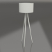 modèle 3D Lampadaire Trépied (Blanc) - preview