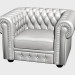 3d model Chester Armchair - preview