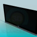 3D modeli LCD Sony - önizleme