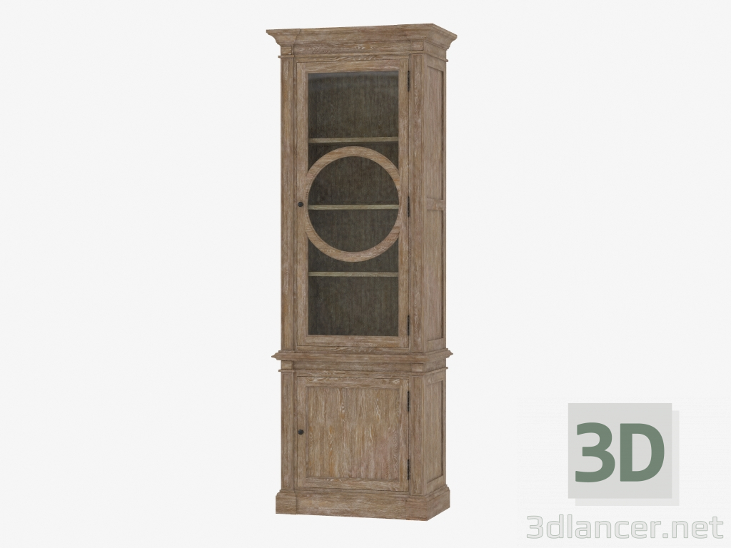 3d model Showcase FRENCH O-STYLE CABINET (8810.0006) - preview