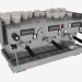 3D modeli 3 grup için profesyonel kahve makinesi Linea klasik - önizleme