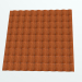 3d model Clay / pvc tiles - roof tile - preview