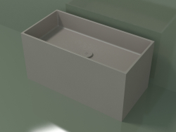 Tezgah üstü lavabo (01UN42101, Clay C37, L 72, P 36, H 36 cm)