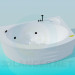 3d model Corner bath-tub - preview