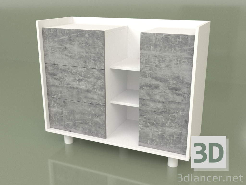 3d model Chest of drawers (30352) - preview