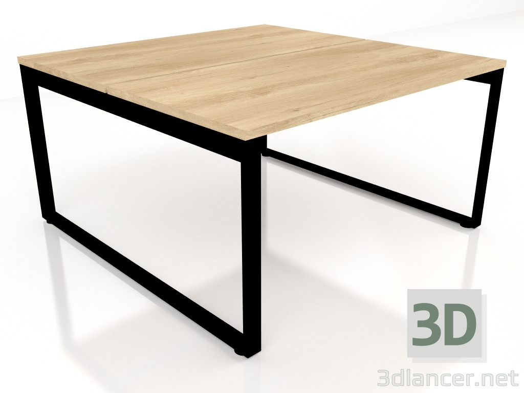 modèle 3D Table de travail Ogi Q Banc BOQ44 (1400x1410) - preview