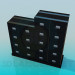 3D Modell Schubladen für Dokumente - Vorschau