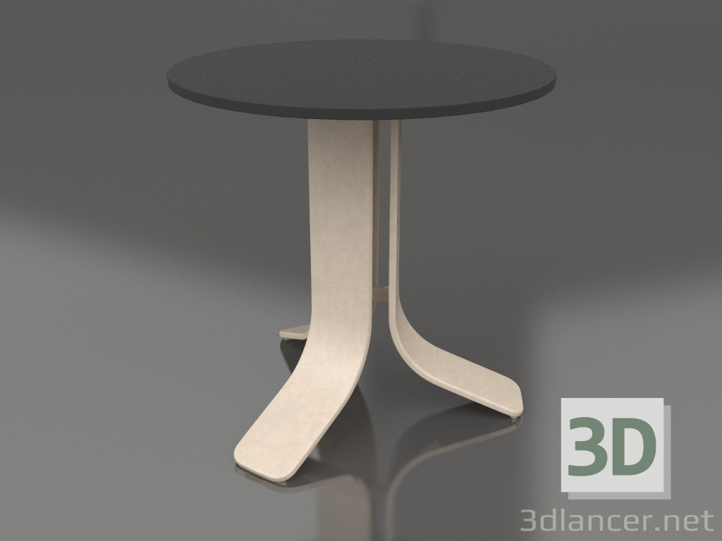 modello 3D Tavolino Ø50 (Sabbia, DEKTON Domoos) - anteprima