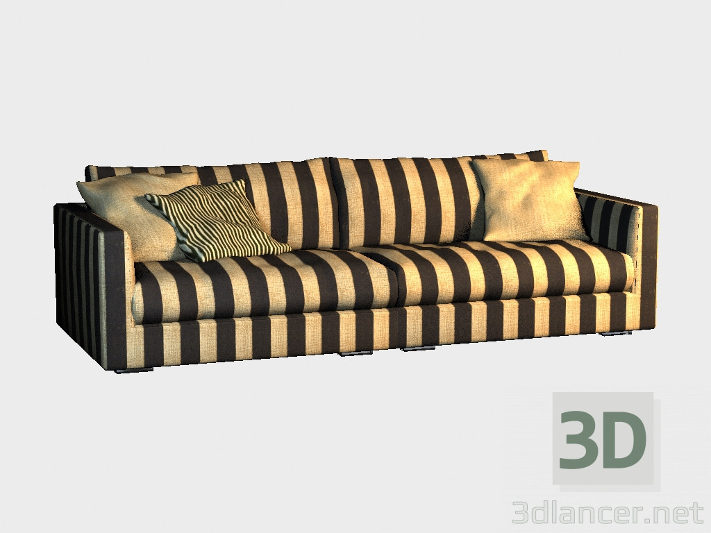 modèle 3D Sofa Alexander (270) - preview