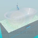 3d model washbasin - preview