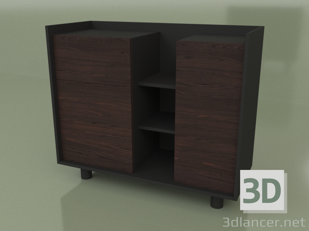 3d model Chest of drawers (30353) - preview